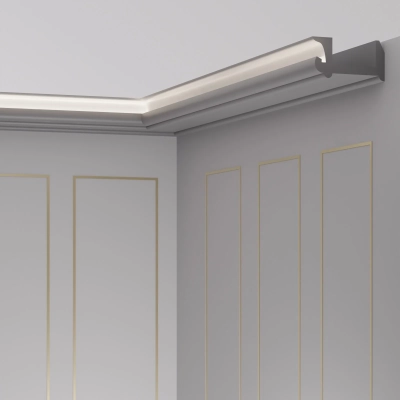 Stuckleiste für indirekte Beleuchtung Deckenleisten LED Licht OL-17